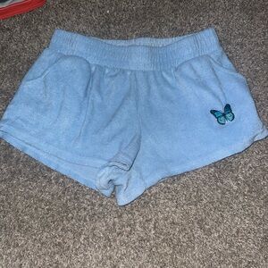 Rue21 Light Blue Terry Cloth Shorts